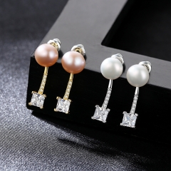 Fresh water pearl earrings