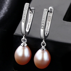 Fresh water pearl earrings