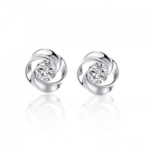 elegant flower earrings