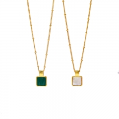 Malachite necklace