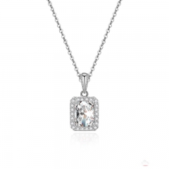 silver necklace