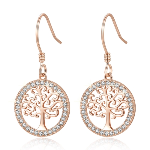 Life tree earrings