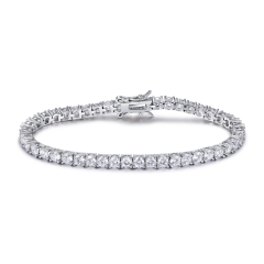 Tennis bracelet with Cubic zirconia