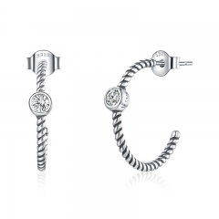half hoop earrings