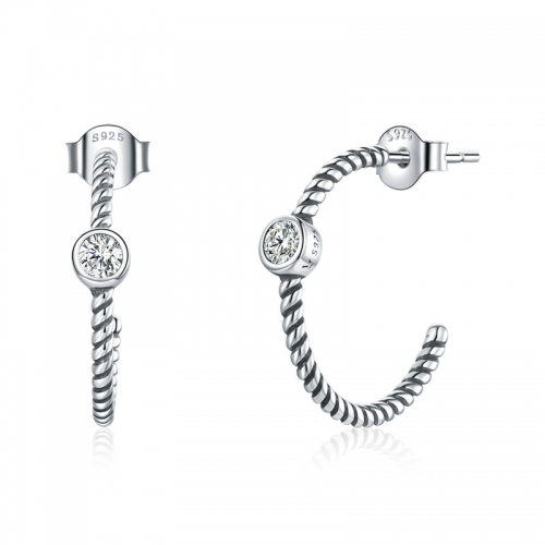 half hoop earrings