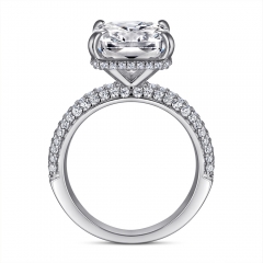 New silver ring