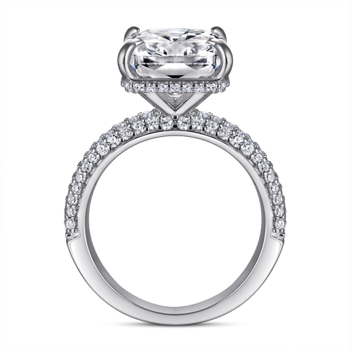 New silver ring