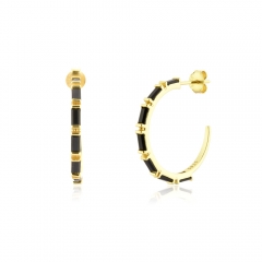 New C earrings