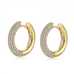 colorful CZ earrings