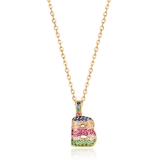 Letter D necklace