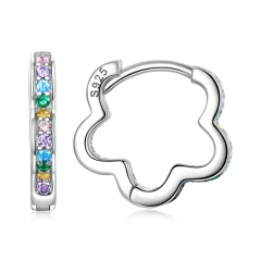 Flower earrings