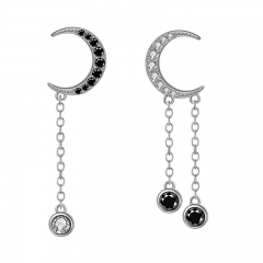 Moon and star earings factory price