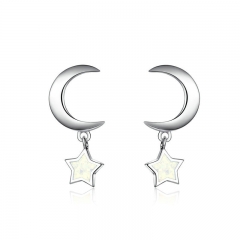 cross huggie hoop earrings