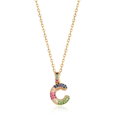 Letter D necklace